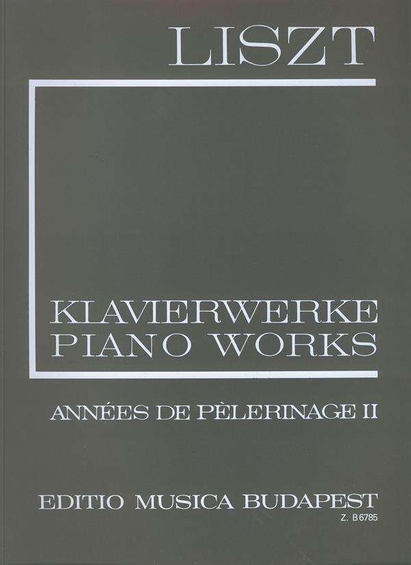 Annees de Pelerinage Band 2 (Italien)